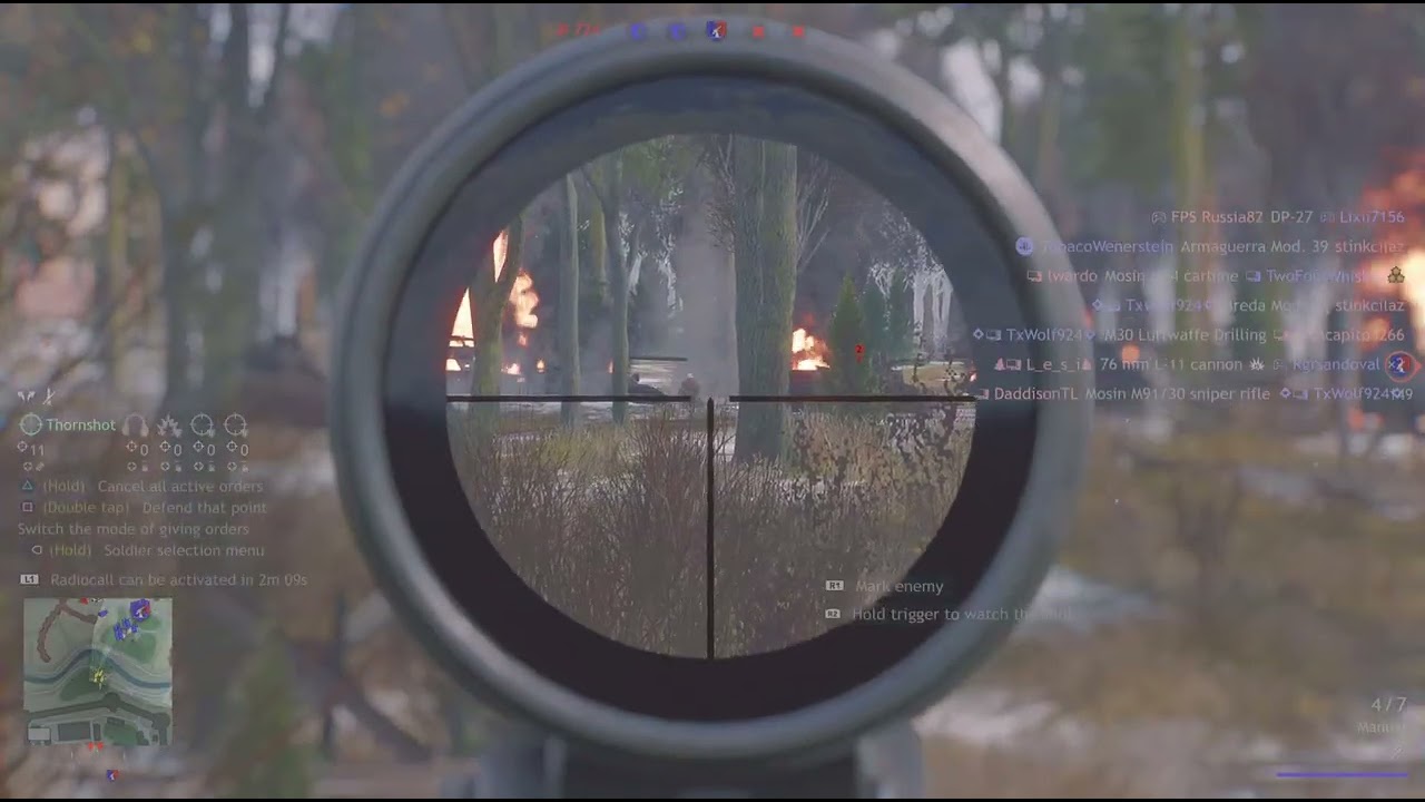 Enlisted game play