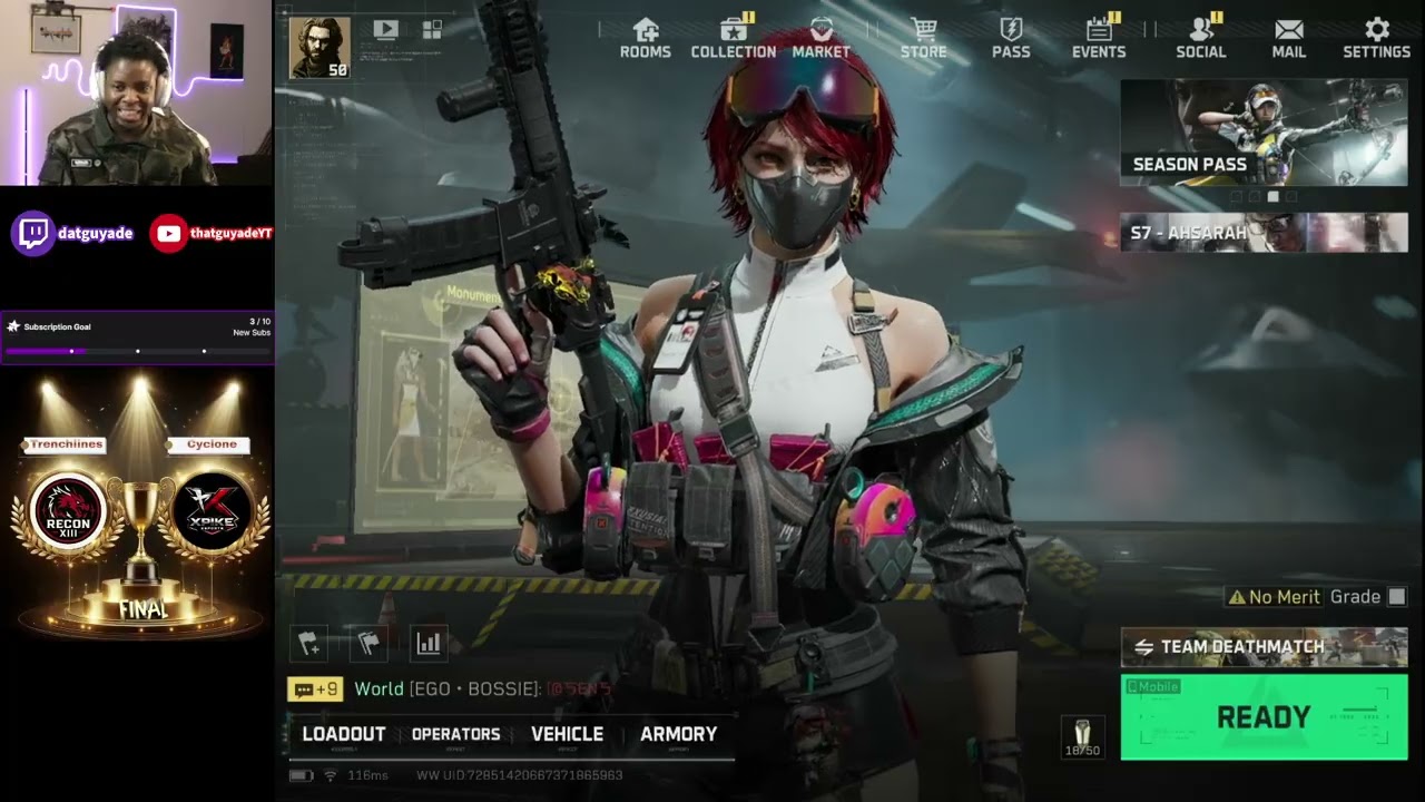 Clan Wars In Delta Force Mobile Grand Final ( RX3 vs PX )