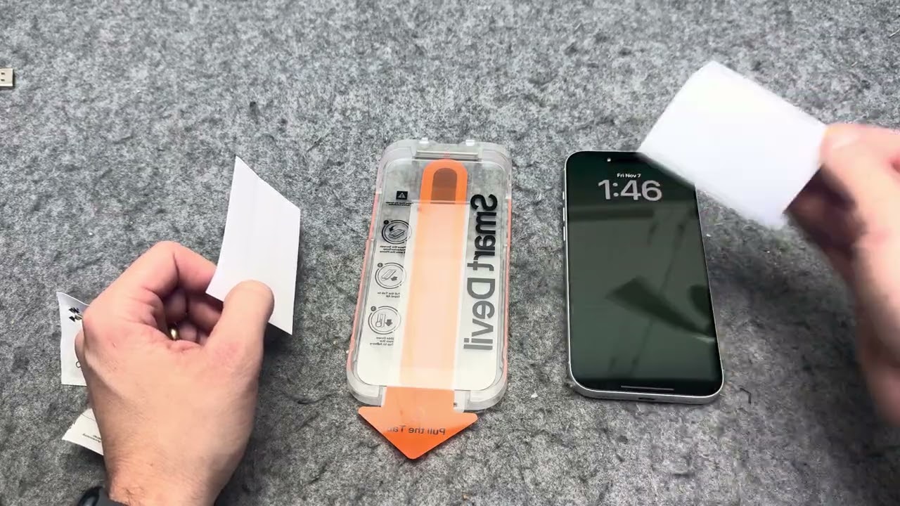 Лучшая защитная пленка для экрана iPhone 17 Pro Max 2026 года? Тест установки SMARTDEVIL.