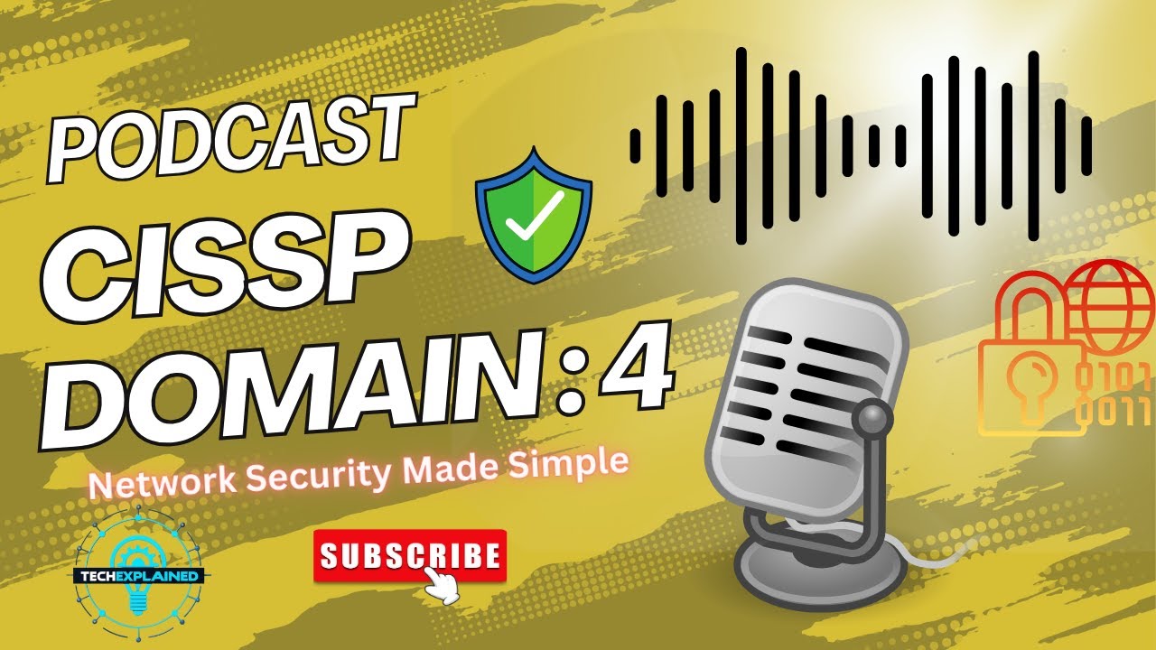CISSP Domain 4: Communication & Network Security Explained 2025 (OLD)