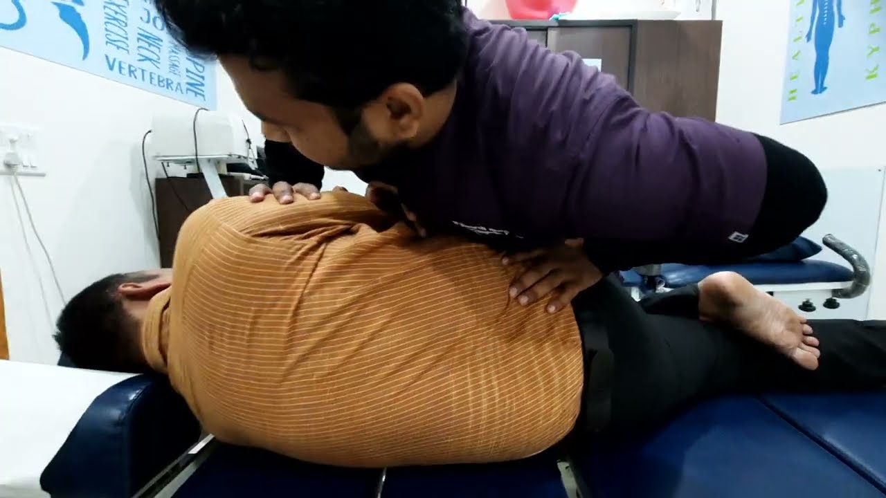 chiropractor in ahmedabad | 8668847197 | scitica treatment | L4-L5 slip disc #chiropractic #spine