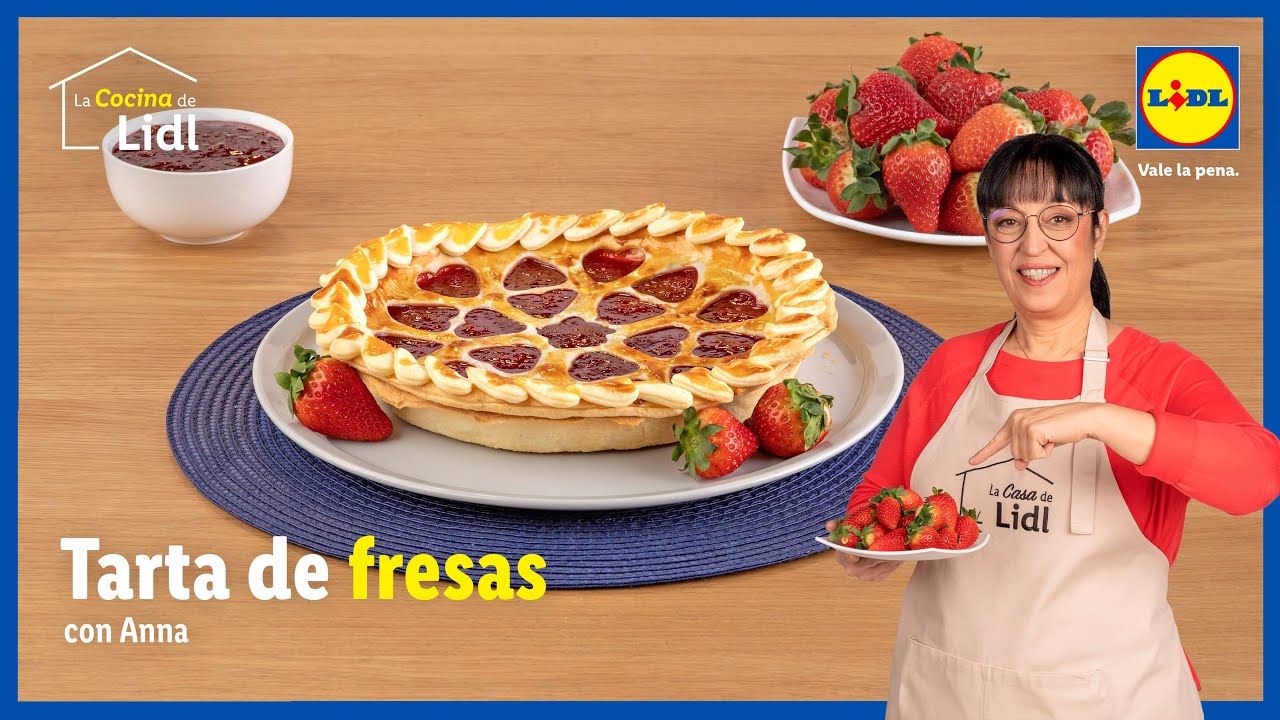 Tarta de fresas  🍓🍰 | La Cocina de Lidl | Lidl España