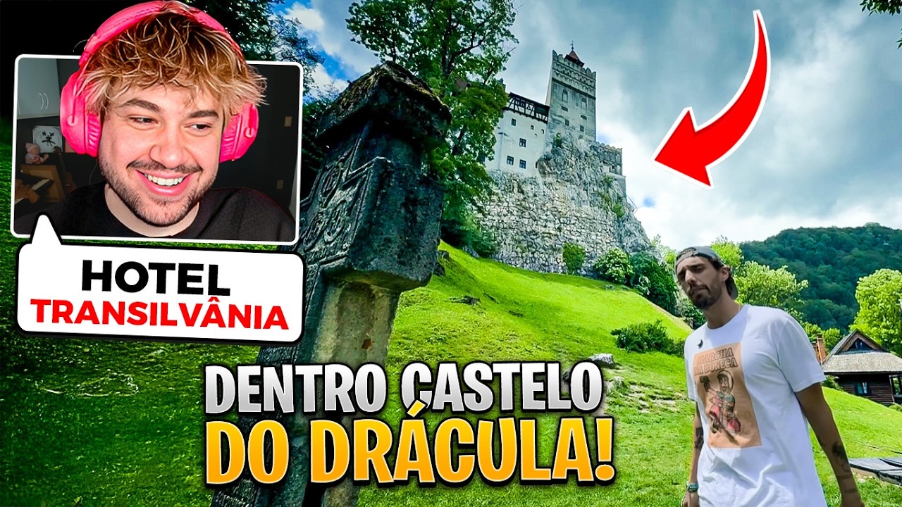 CONHECENDO O CASTELO DO DR&Aacute;CULA! (BIZARRO) - React Guelmi Por a&iacute;