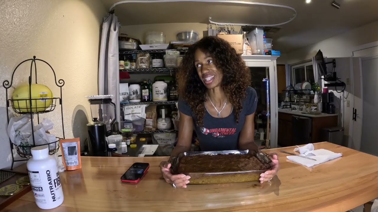 Test Kitchen Sweet Potato & Pineapple Bread Pudding (HCLF)