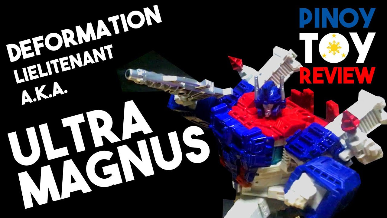BPF Deformation LIELITENANT a.k.a ULTRA MAGNUS | Pinoy Toy Review