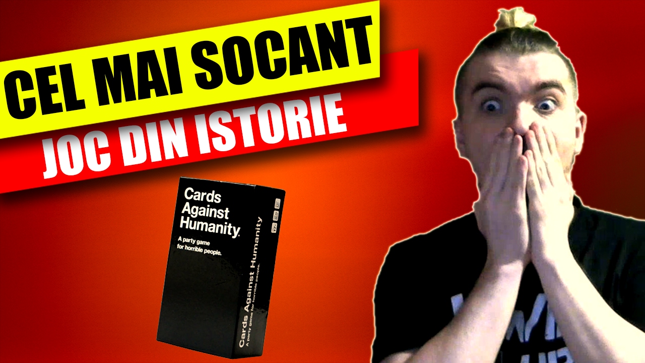 JOCUL ASTA E ABSOLUT SOCANT/ Cards Against Humanity IN ROMANA cu Zappy, Deadly, Theo si Calin