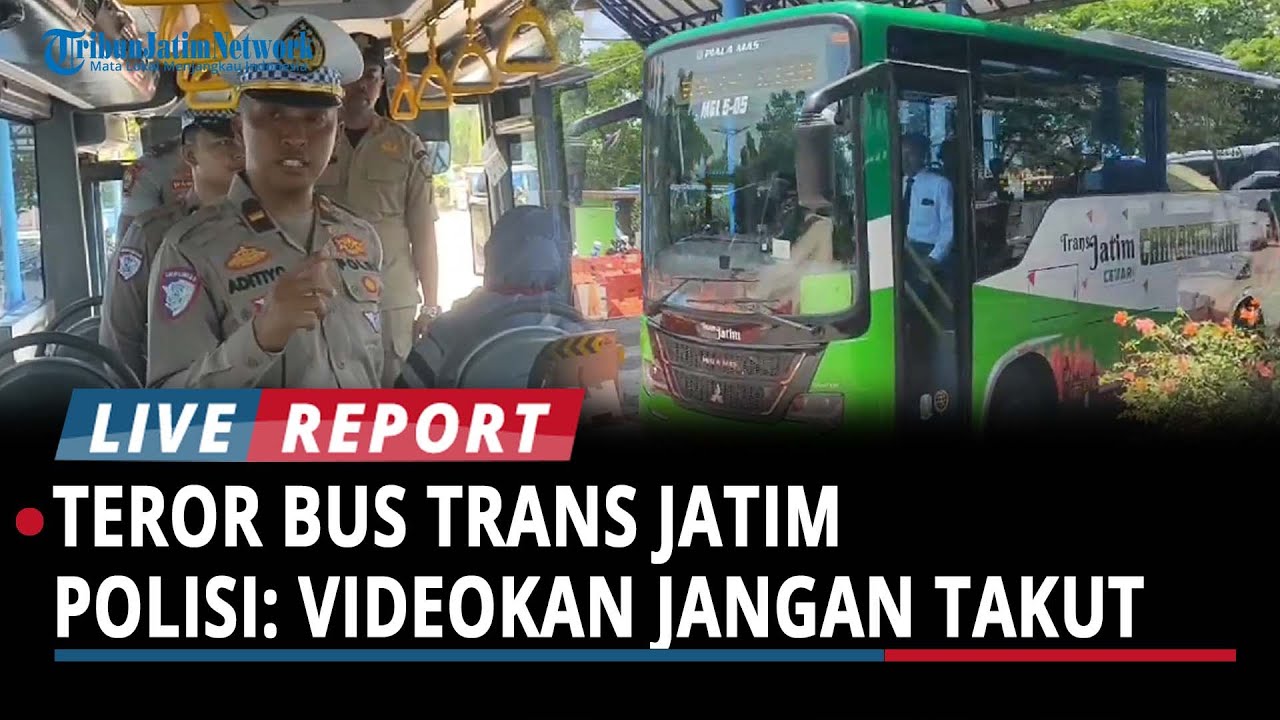 Penumpang di Bangkalan Cuek Teror Bus Cakraningrat Trans Jatim, Polisi: Videokan Jangan Takut
