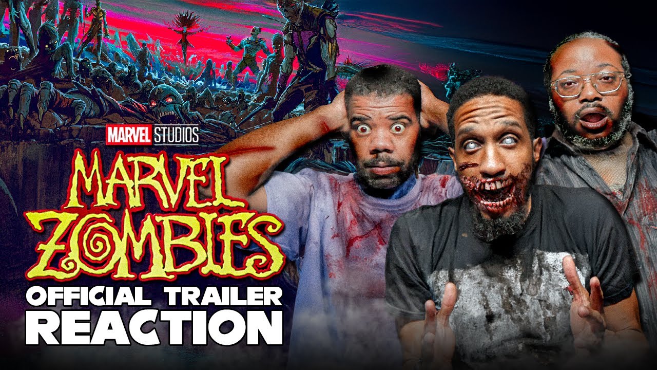Marvel Animation’s Marvel Zombies   Official Trailer Disney+Reaction