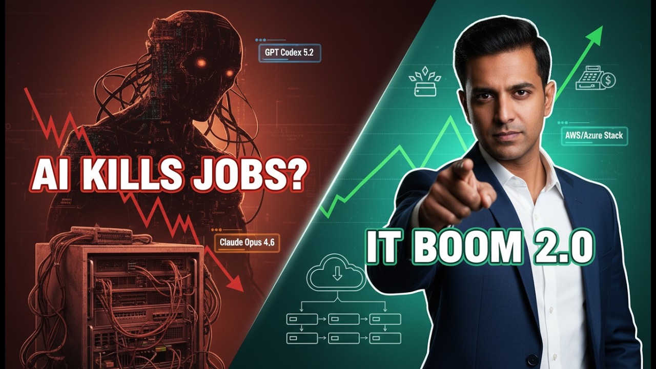 “IT Sector Dead” Narrative EXPOSED: AI Agents = Sabse Badi Cleanup Opportunity