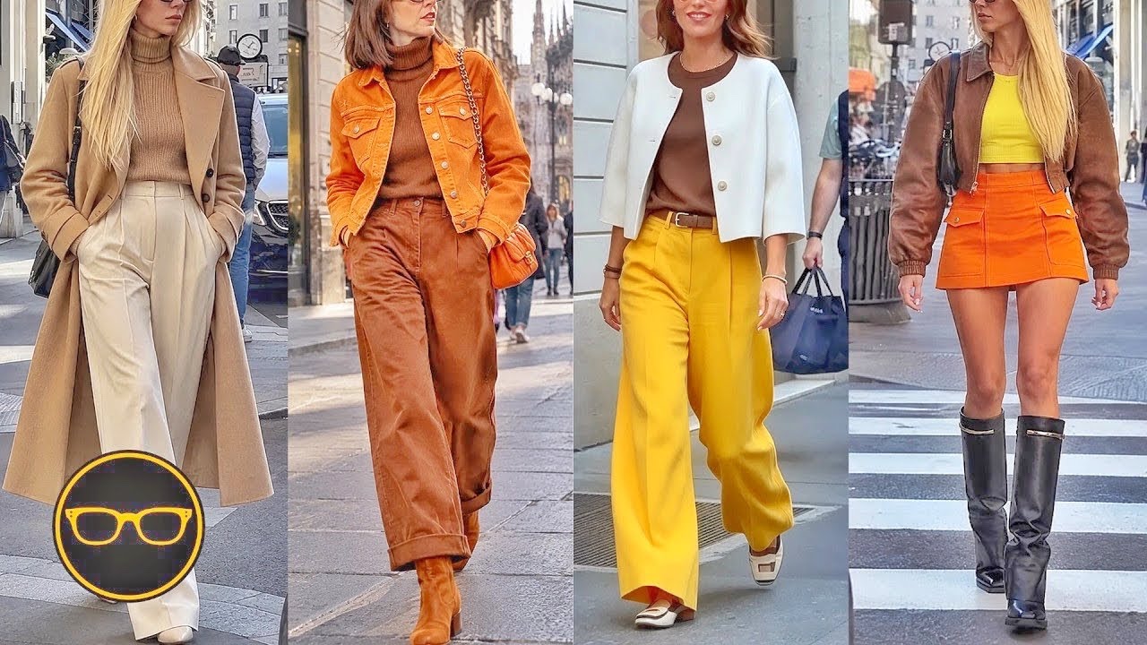 ITALIAN Women&rsquo;s BEAUTY & ELEGANCE October Fashion 2026 Stunning TRENDS Dresses Milan Street Fashion
