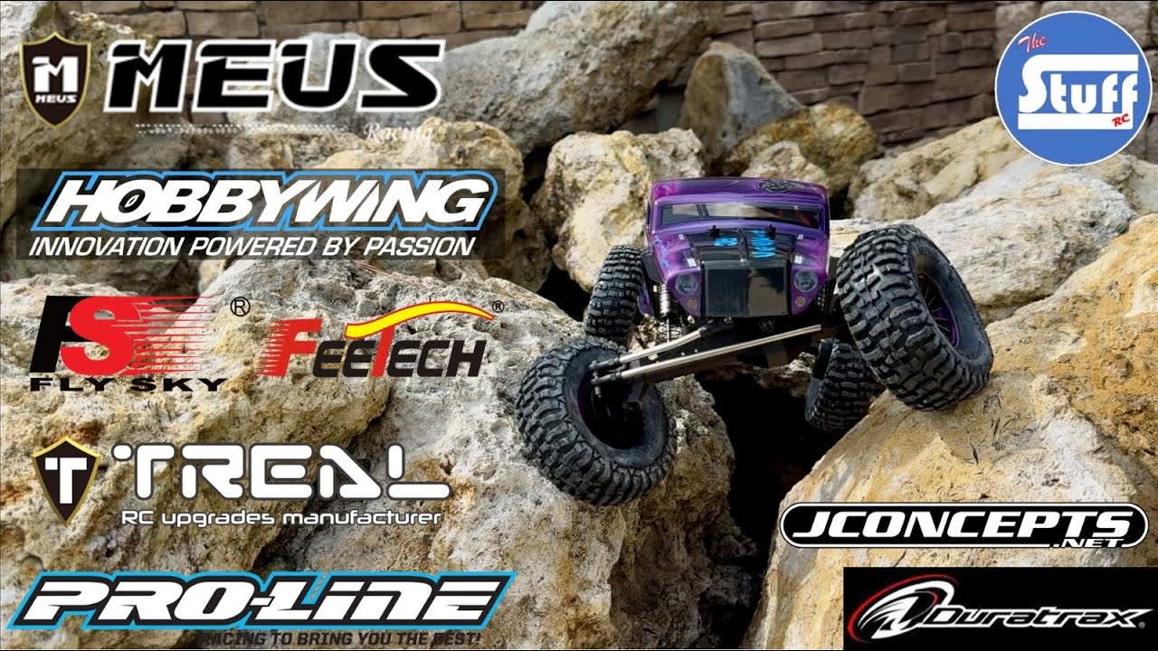 My Most Capable Comp Crawler Yet! MEUS Gold Rush V1 + Capra 1.9 Portal Axles Kit Review