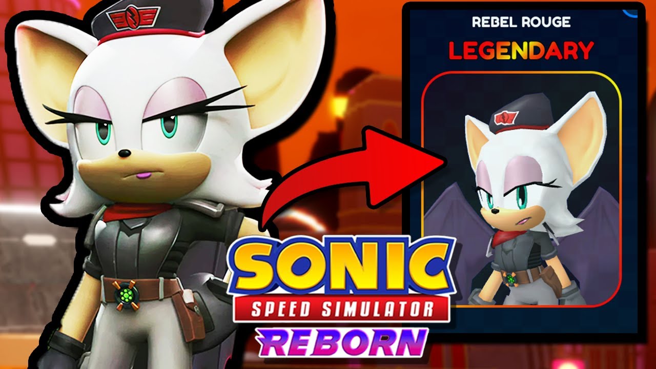 Unlock Rebel Rouge FAST & New Spin Wheel! (Sonic Speed Simulator)