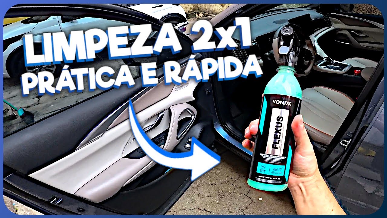 Limpeza e Proteção RÁPIDA em 1 só etapa? COMPREI o FLEXUS da VONIXX e o resultado foi esse.. É Bom?