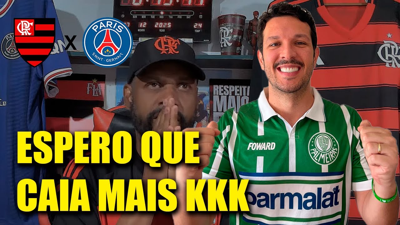 REAÇOES FLAMENGUISTAS MALUCOS COM A DETROTA PARA O PSG
