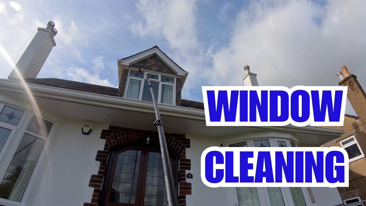 Relaxing Real Time WFP Window Cleaning POV | Drum & Bass Flow