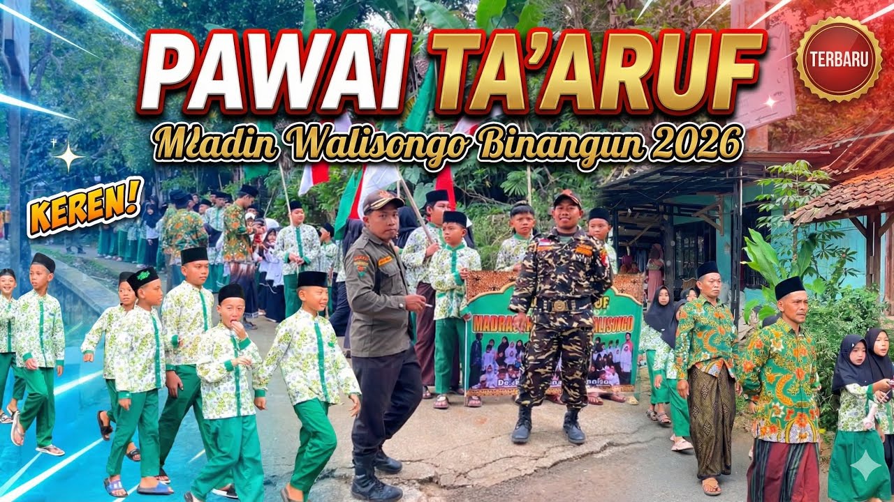 Pawai Ta'aruf Madin Walisongo Binangun 2026