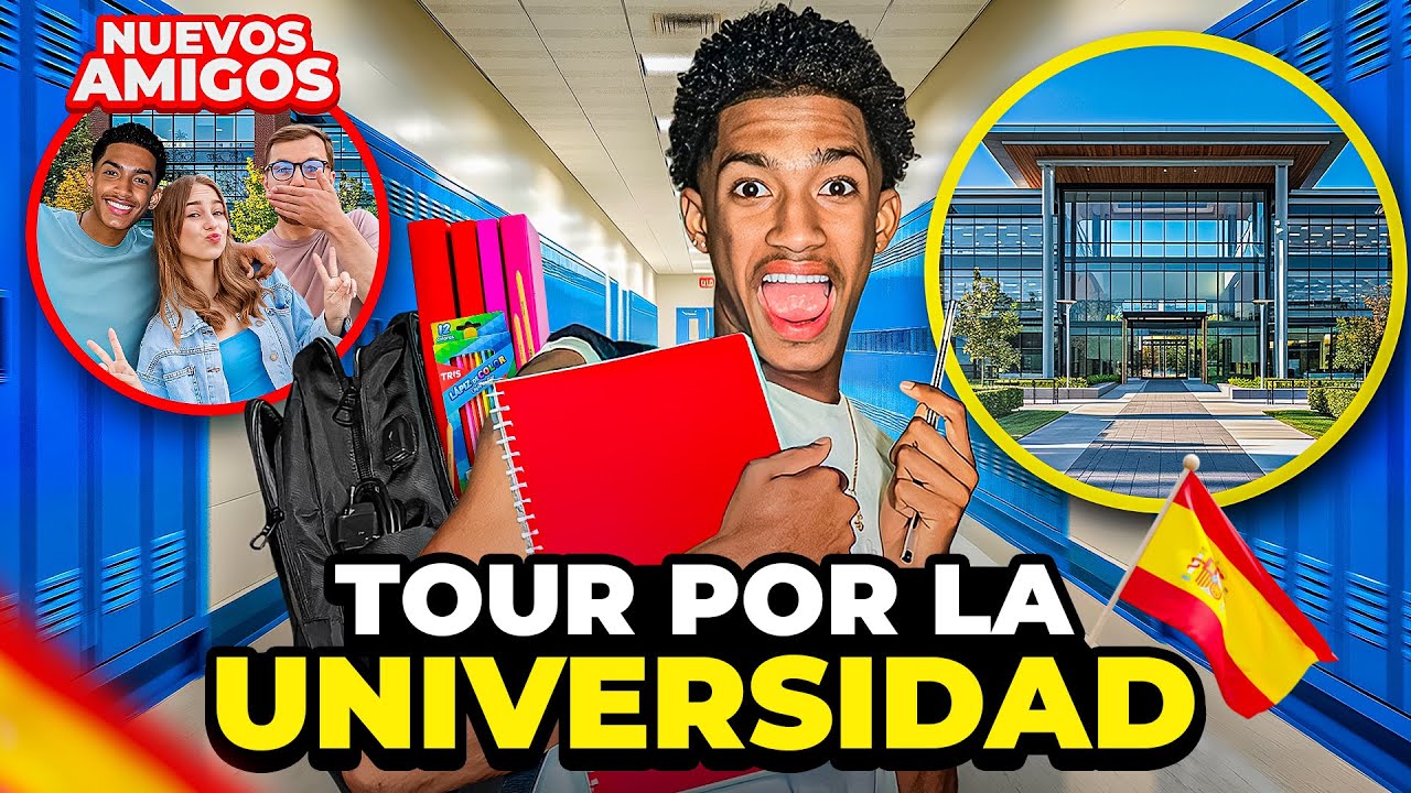ASÍ ES MI UNIVERSIDAD EN ESPAÑA ¿Son como en las peliculas? 👀 📚🧑‍🎓