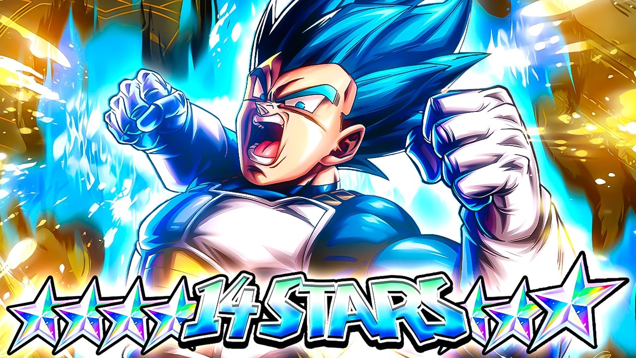 (Dragon Ball Legends) 14-ЗВЕЗДОЧНЫЙ LEGEND SSJB VEGETA ПОЛНОСТЬЮ УНИЧТОЖАЕТ КОМАНДУ ИЗ ФИЛЬМОВ!