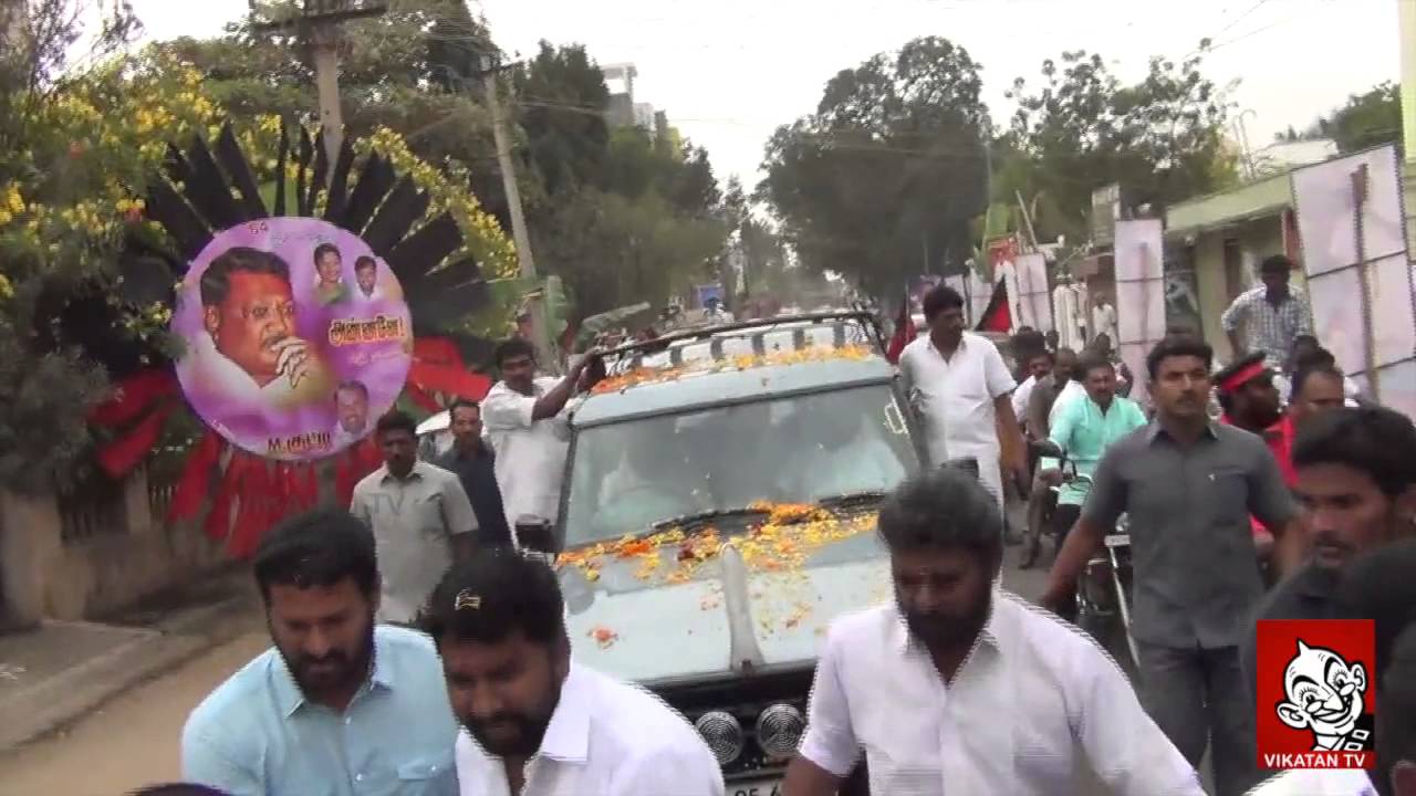 MK Alagiri Celebrates his  64th birthday in Madurai