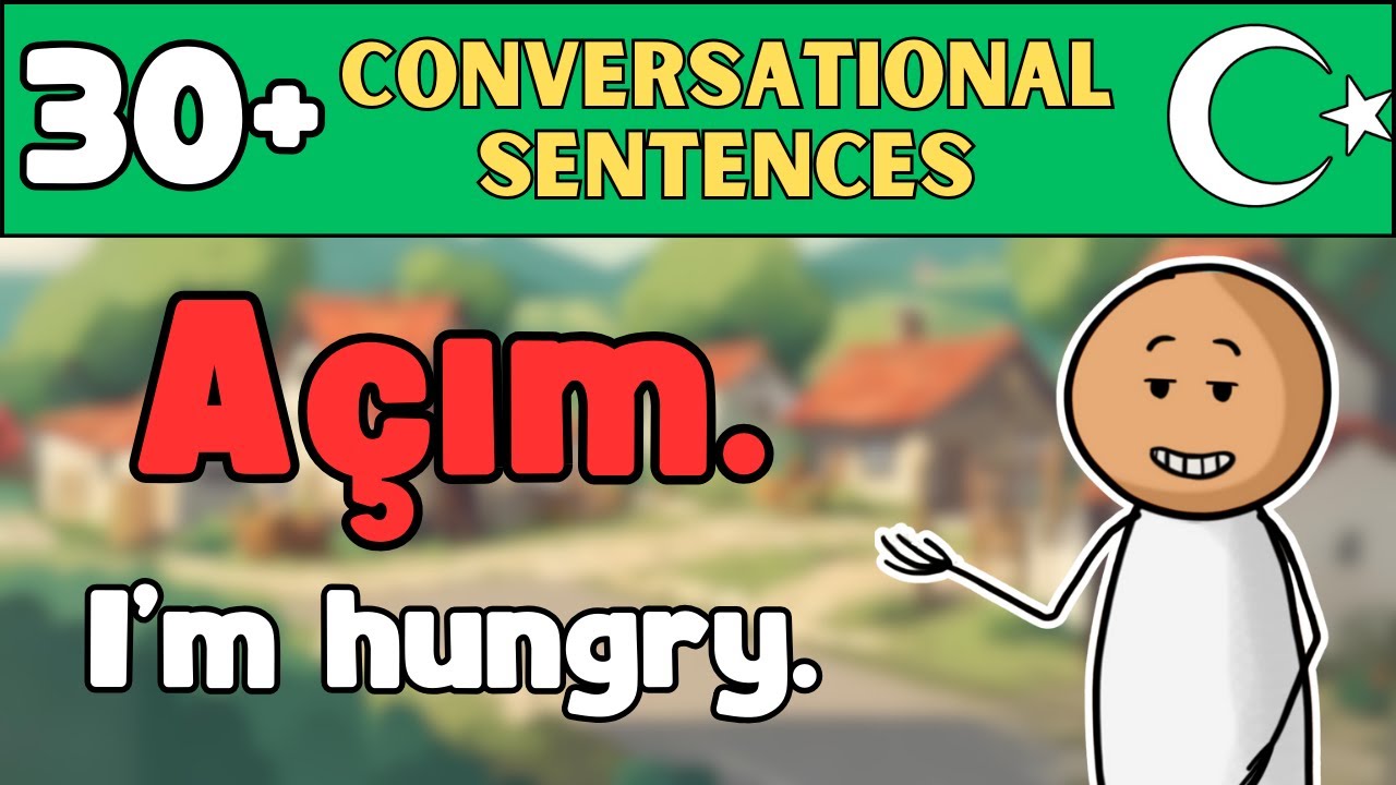 Learn Turkish and Practice With Short Sentences For Beginners - Learn Turkish @Turkish With Aman