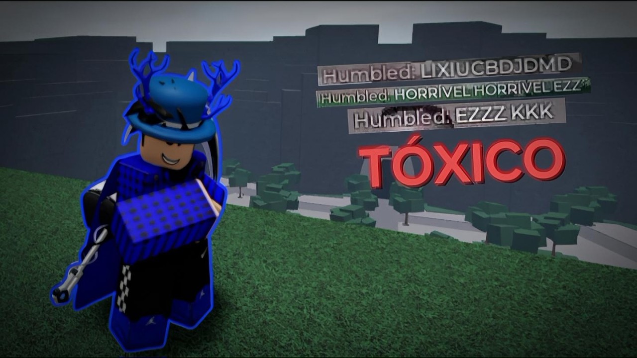 O Dia Que Eu Encontrei o TÓXICO MAIS BIZARRO | The Strongest Battlegrounds