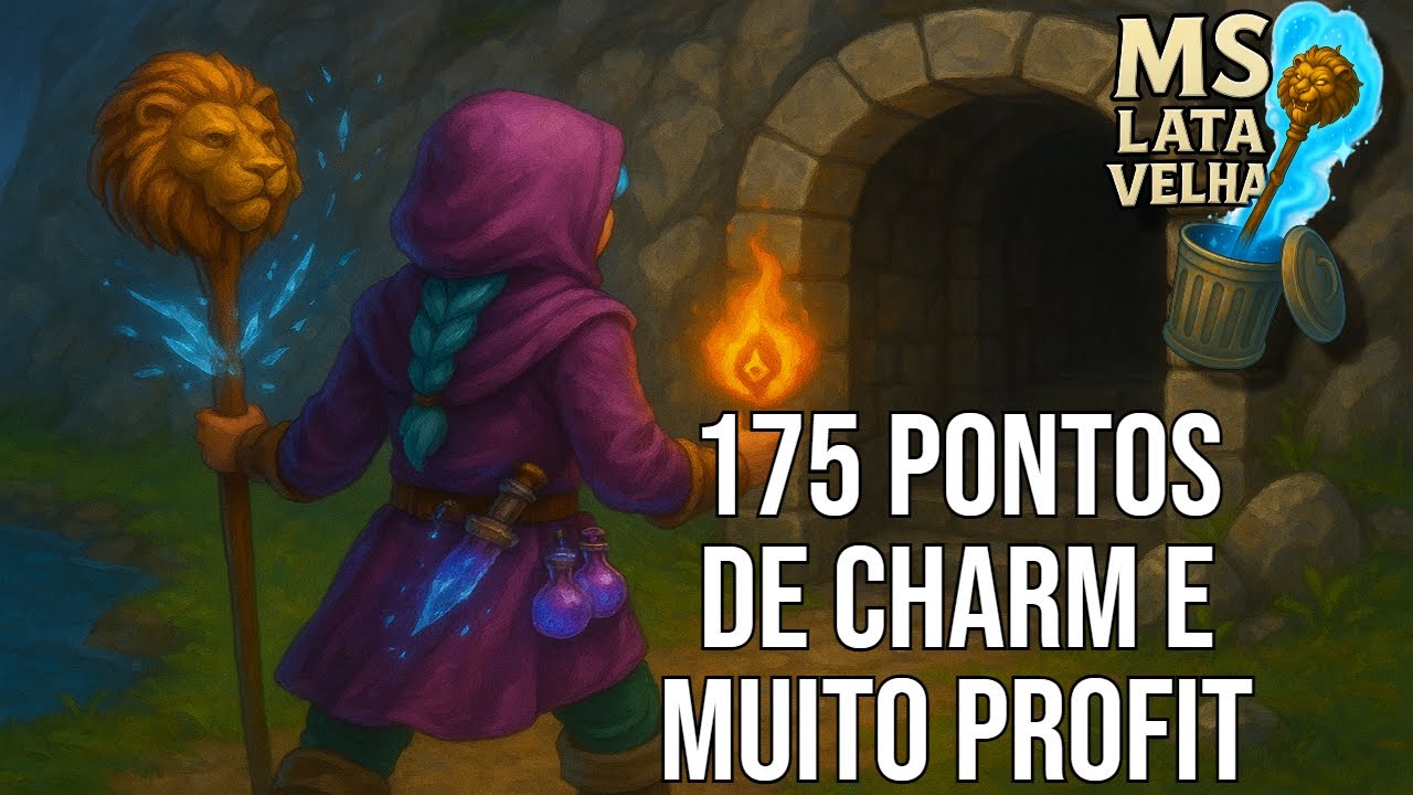Tibia | VAMPIRE CRYPT, CULTS DE CARLIN E HERO CAVE - MS LATA VELHA #2