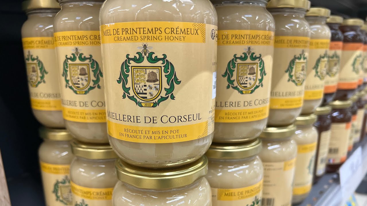 Розлив невероятно нежного, вкусного и кремообразного весеннего меда без отходов!