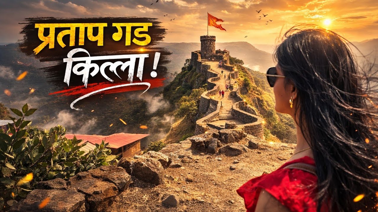 Exploring Pratapgad Fort| Place to visit Near Mahabaleshwar| प्रताबगड किल्ला @dilkash_24
