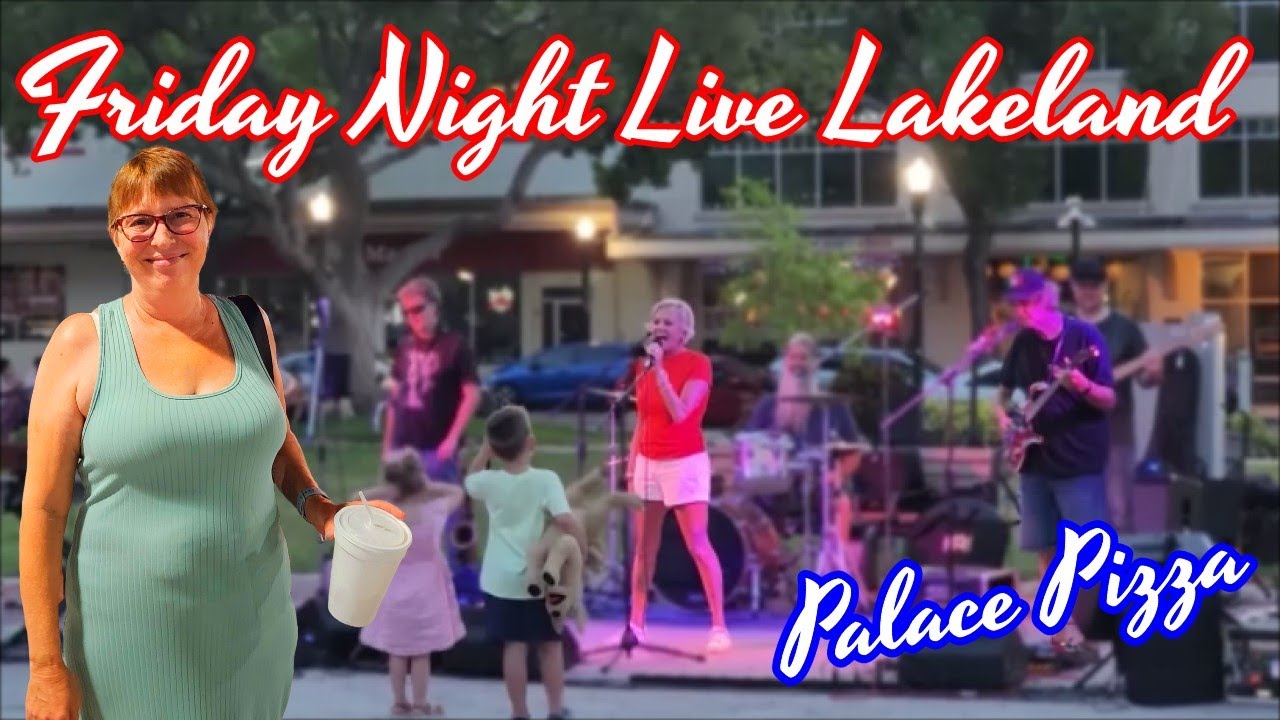 This Friday Night LIVE Event in Lakeland and Eating at Palace Pizza Just Got CRAZY! Join Us!