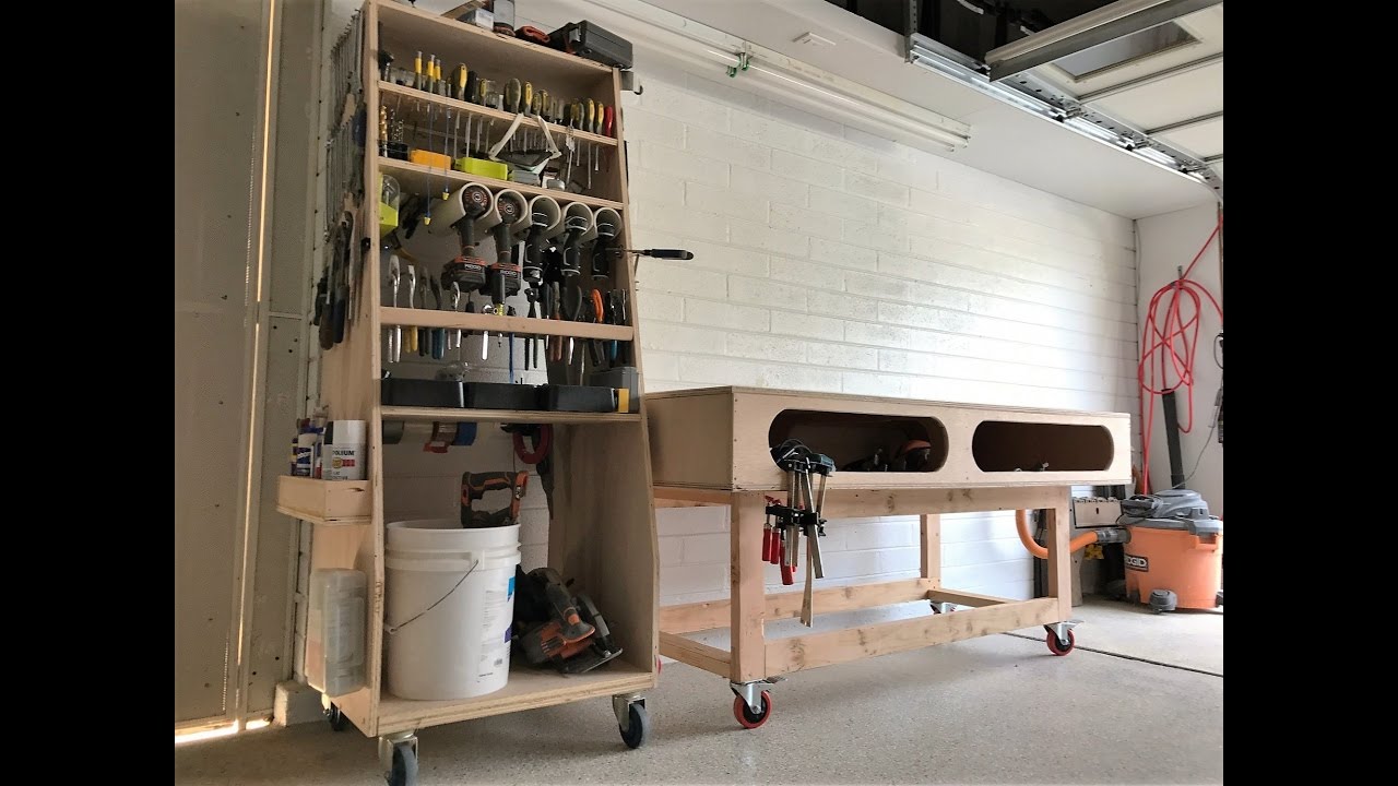 My Ron Paulk Compact Workbench almost done