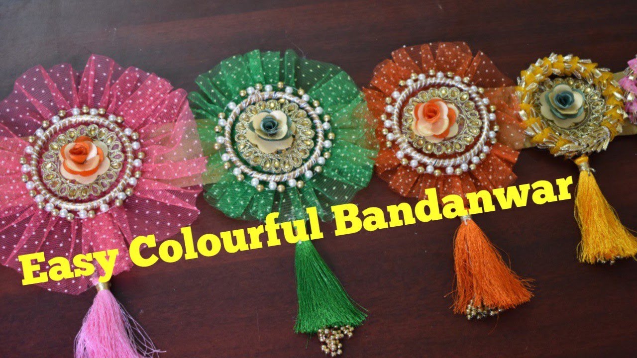 Designer Bandhanwar Making At Home | Door Hanging - New Design Of Toran 2022 | DIY Easy Bandhanwar