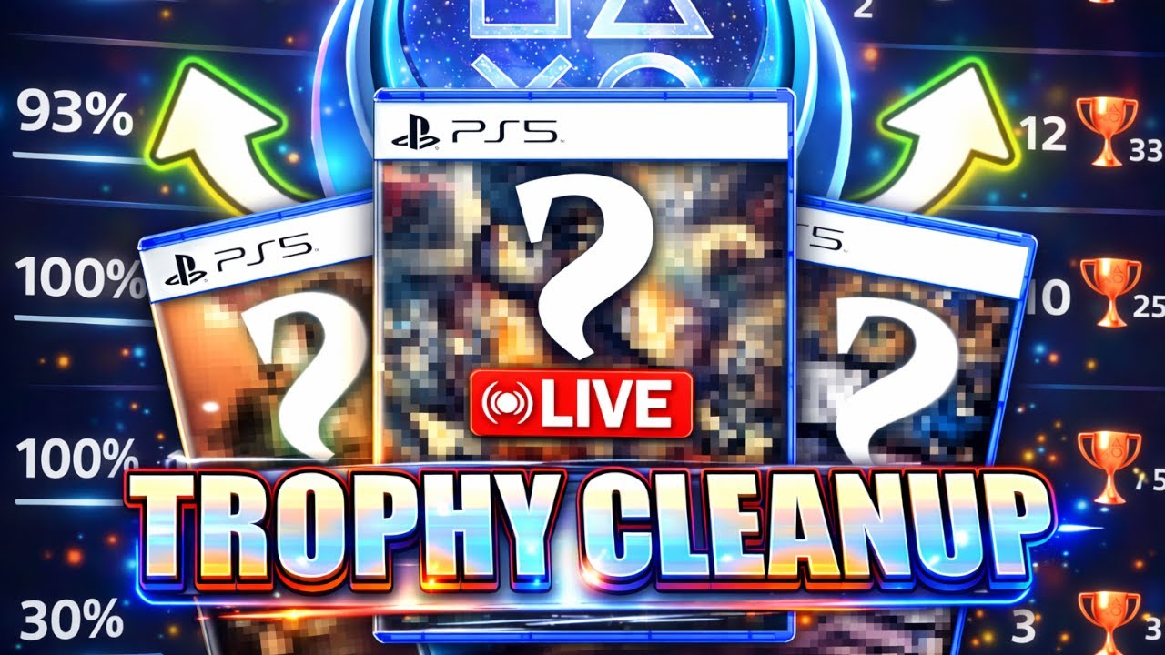🔴LIVE - TROPHY CLEANUP CHALLENGE
