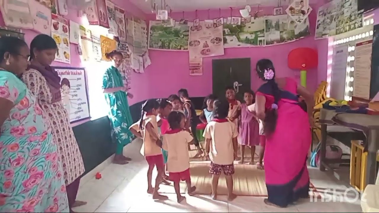 (Cdpo) Madam Visited our Center. 🤩Annai Indra Nagar. Egattur Kadambathur Block.🥰