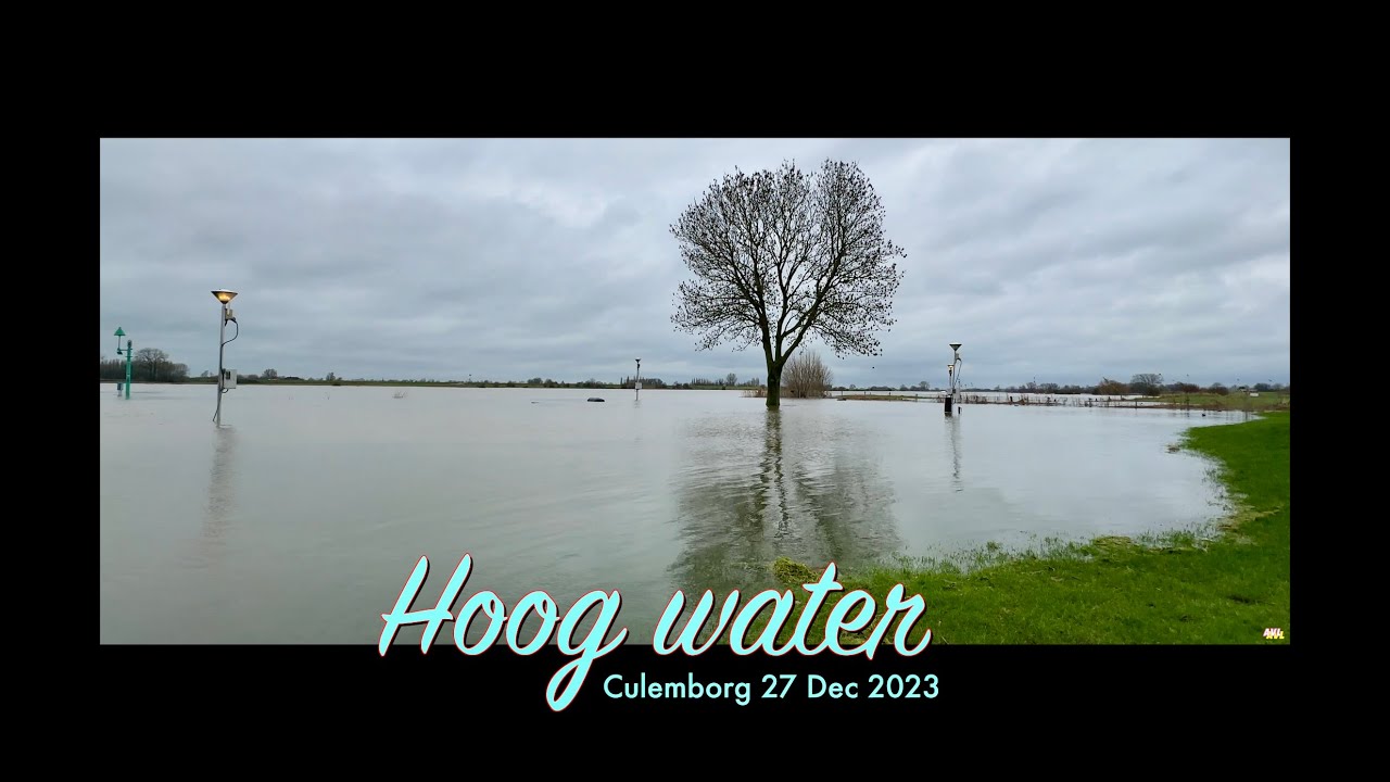 Hoog water Culemborg Dec 2023