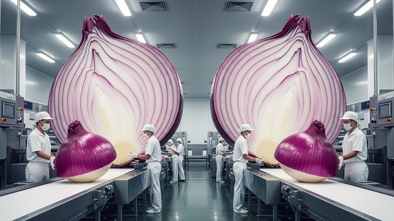 Inside the Onion Powder Factory &ndash; Full Process How Luxury Spices Are Made