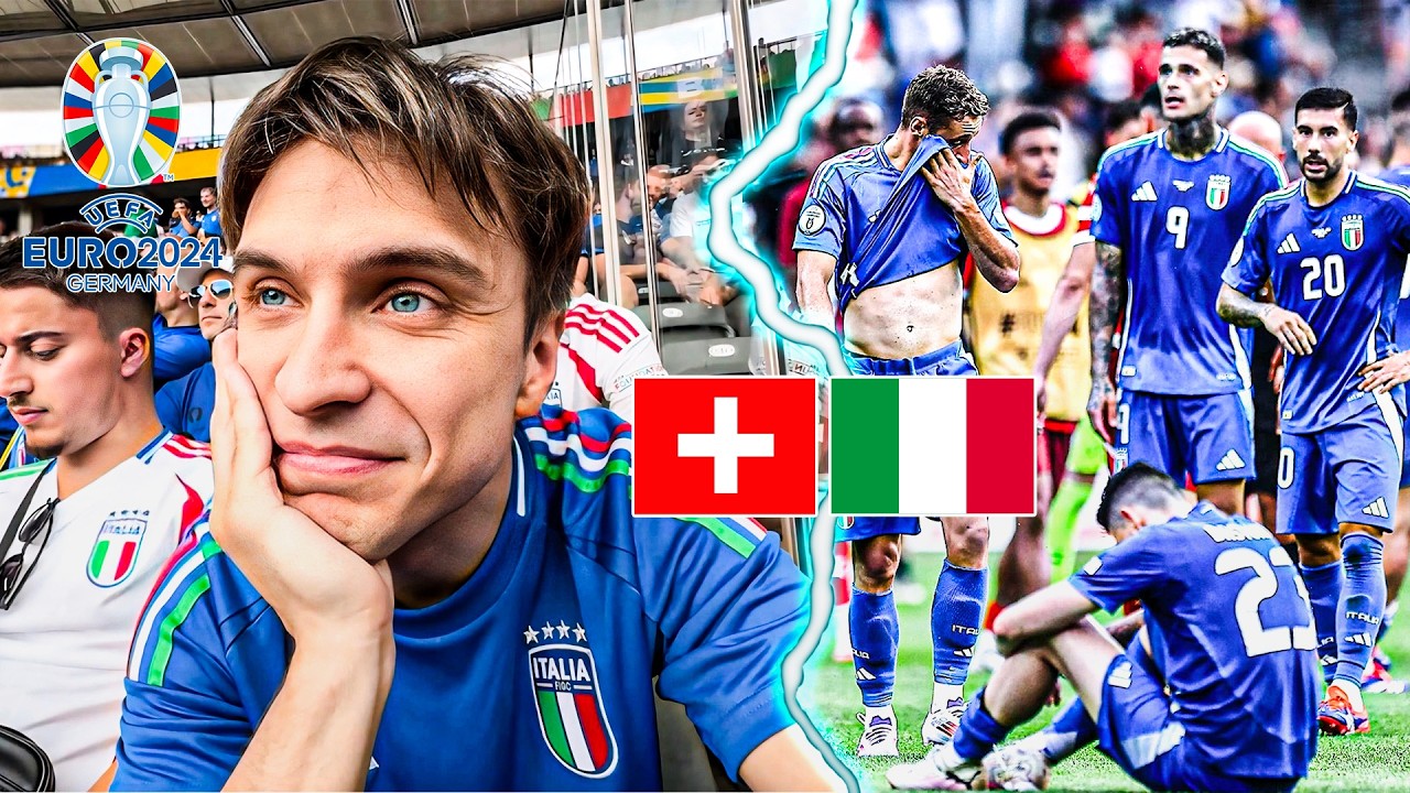 Svizzera vs Italia - Europei vlog 🇨🇭🇮🇹 | VERGOGNA AZZURRA 😨