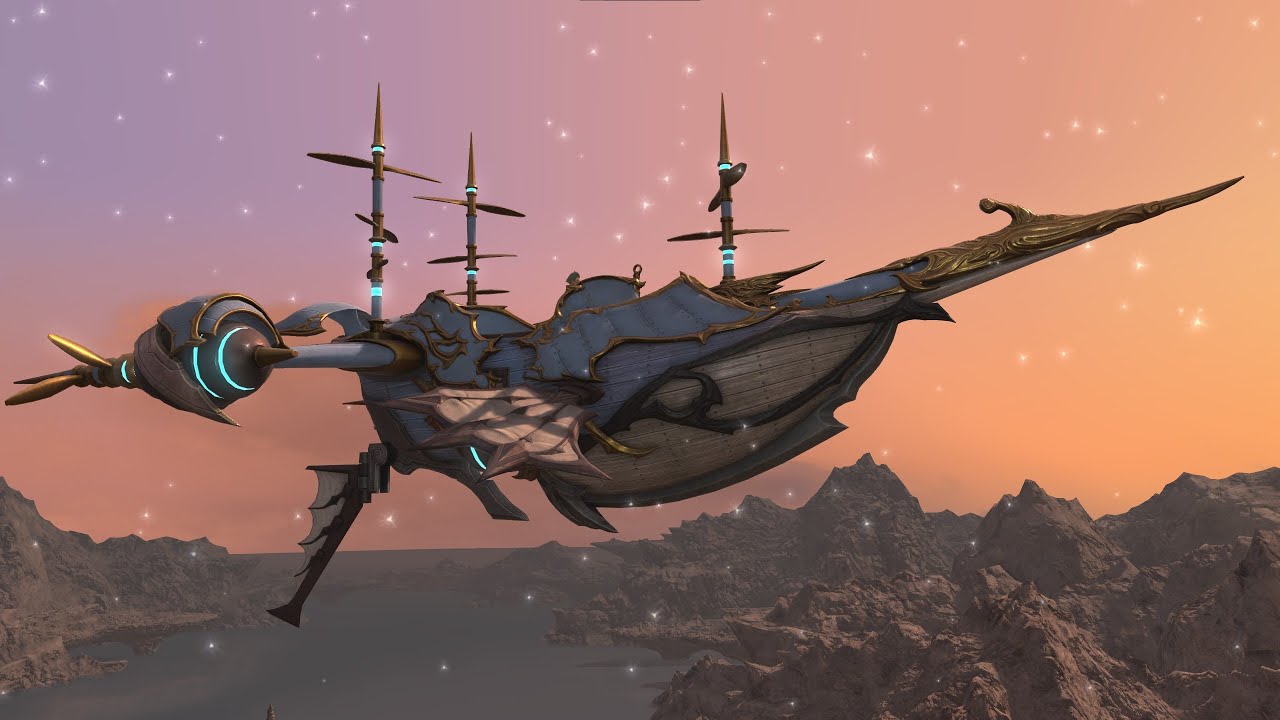 [FFXIV] Ancient Airship Mount