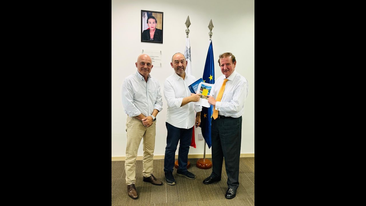 Mensagem do Embaixador de Malta no Brasil para o jantar de apresentação do "Tour Sicilia & Malta"