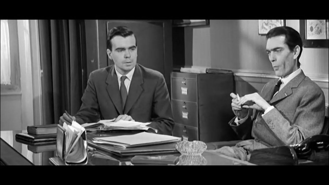 Michael Lonsdale dans "La dénonciation" (1962) de Jacques Doniol-Valcroze