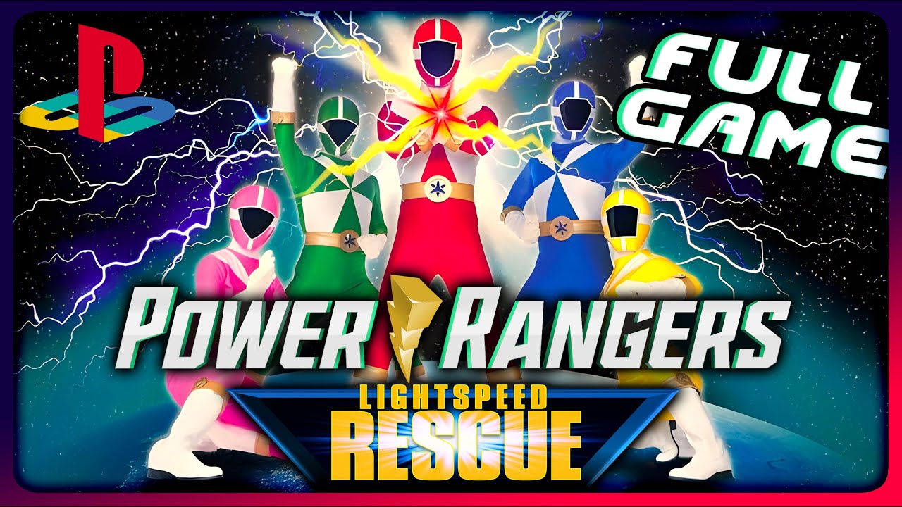 Power Rangers: Lightspeed Rescue FULL GAME Longplay (PS1) Co-op