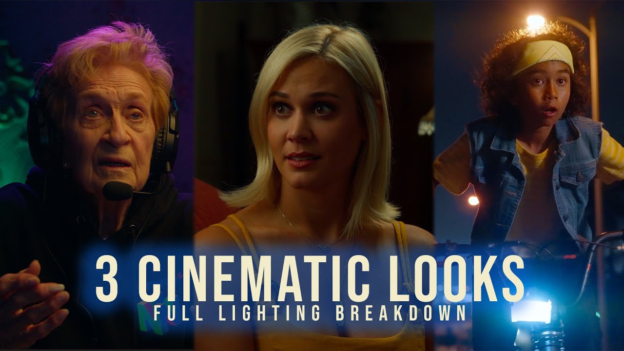 3 кинематографических образа (разбор освещения)