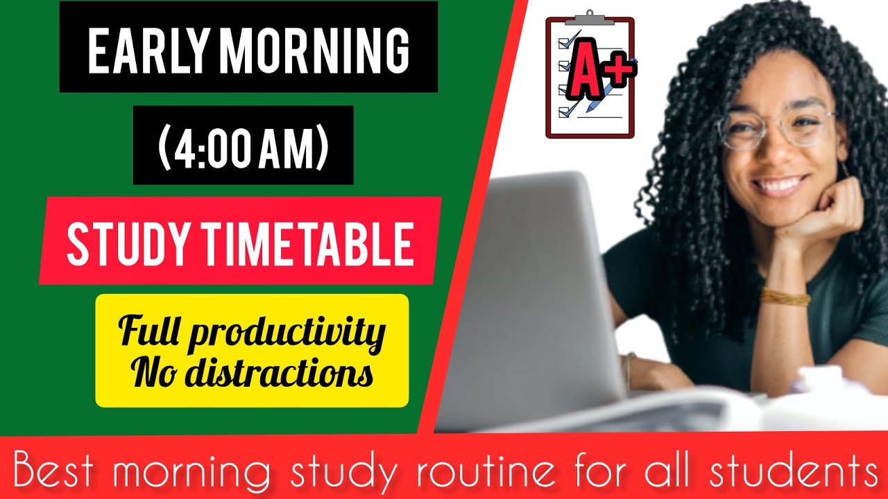രാവിലെ എണീറ്റു പഠിക്കുന്നവർക്കായി ഒരു best study routine 4:00 am Timetable #nazymotivationtalk