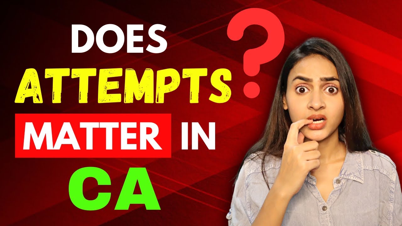 Does Attempts matter in CA ? | Harsh Reality of CA | CA Azfar Khan