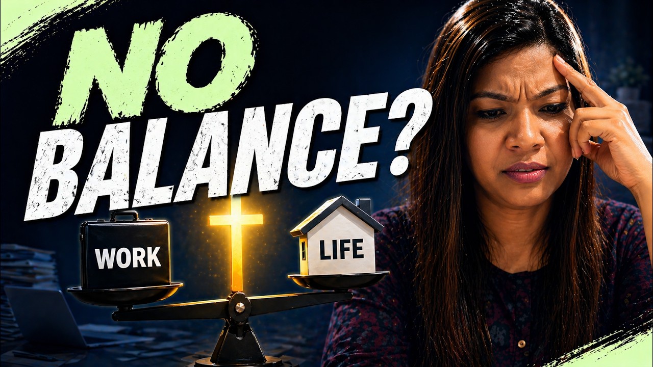 Why Work–Life Balance Feels Impossible (And the Truth God Wants You to Hear)