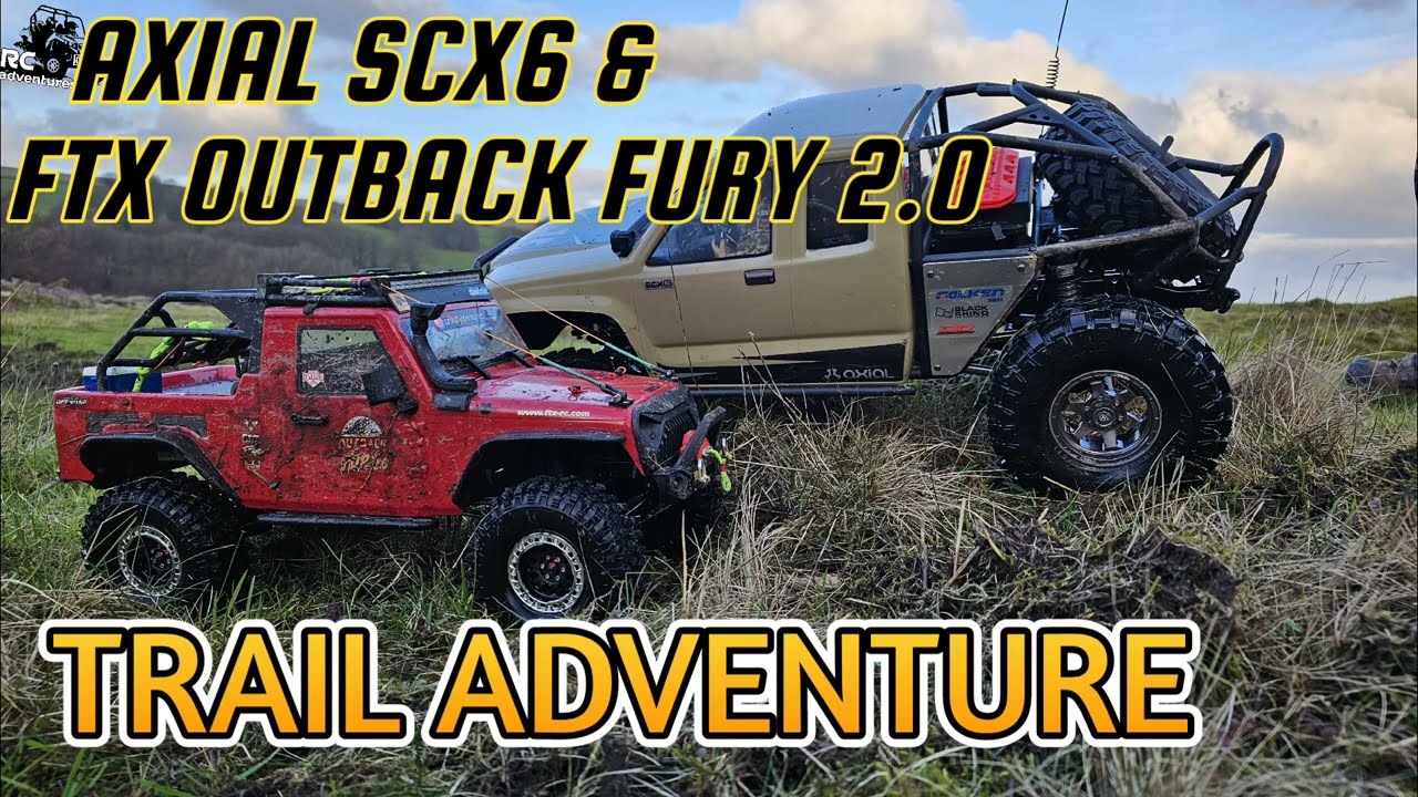 AXIAL SCX6 & FTX OUTBACK FURY 2.0 HIT THE TRAIL