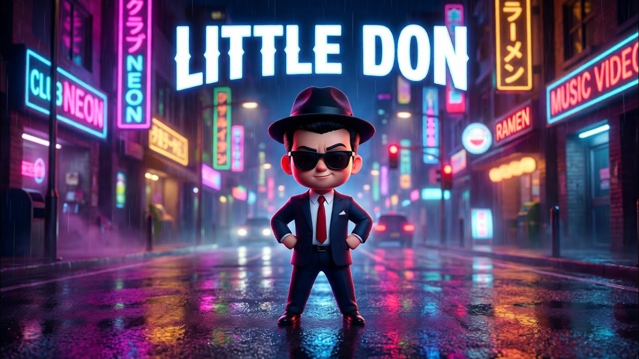 Little Don - Official AI Music Video | The Smallest Boss in Town 🕶️🔥 | Aisounds