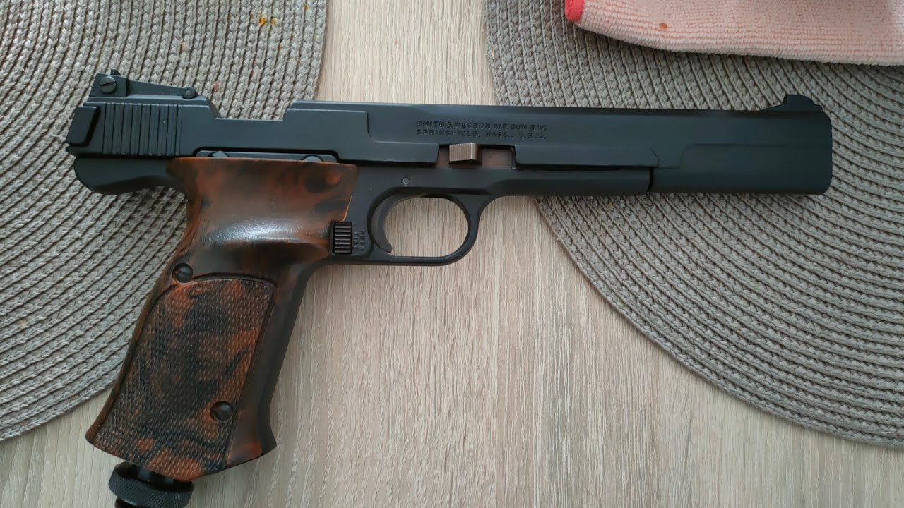 Smith&Wesson 79G Co2 vintage airgun form 70's- steel duck shooting