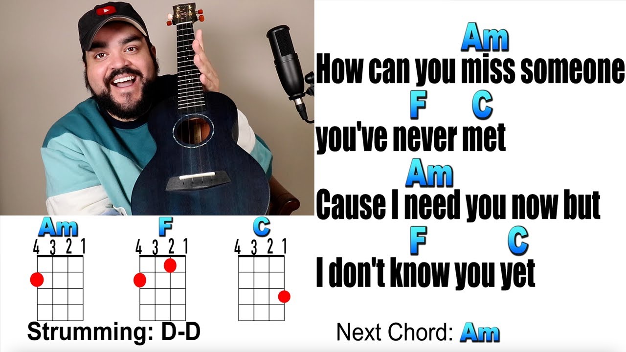 IDK YOU YET - Alexander 23 (Ukulele Play Along with Chords and Lyrics)