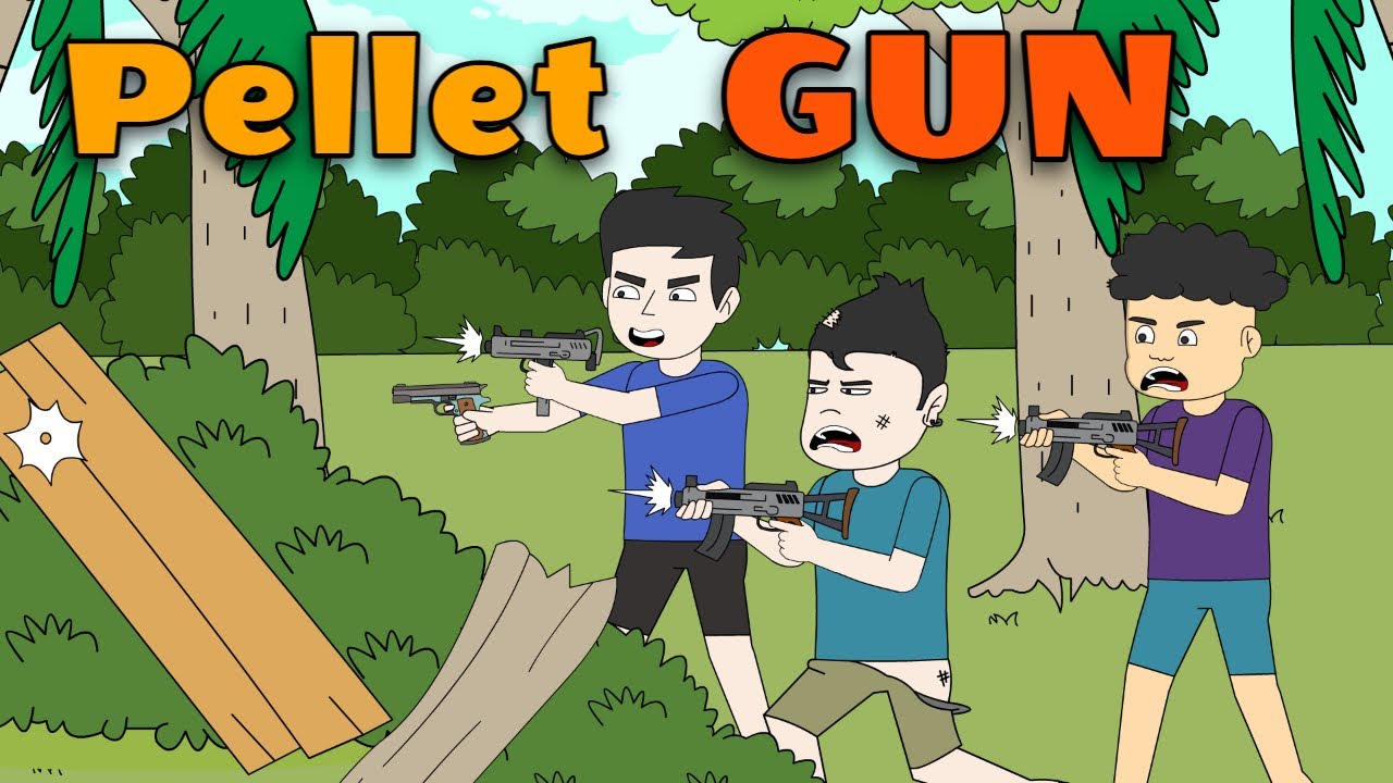 Larong Pellet Gun | Pinoy Animation