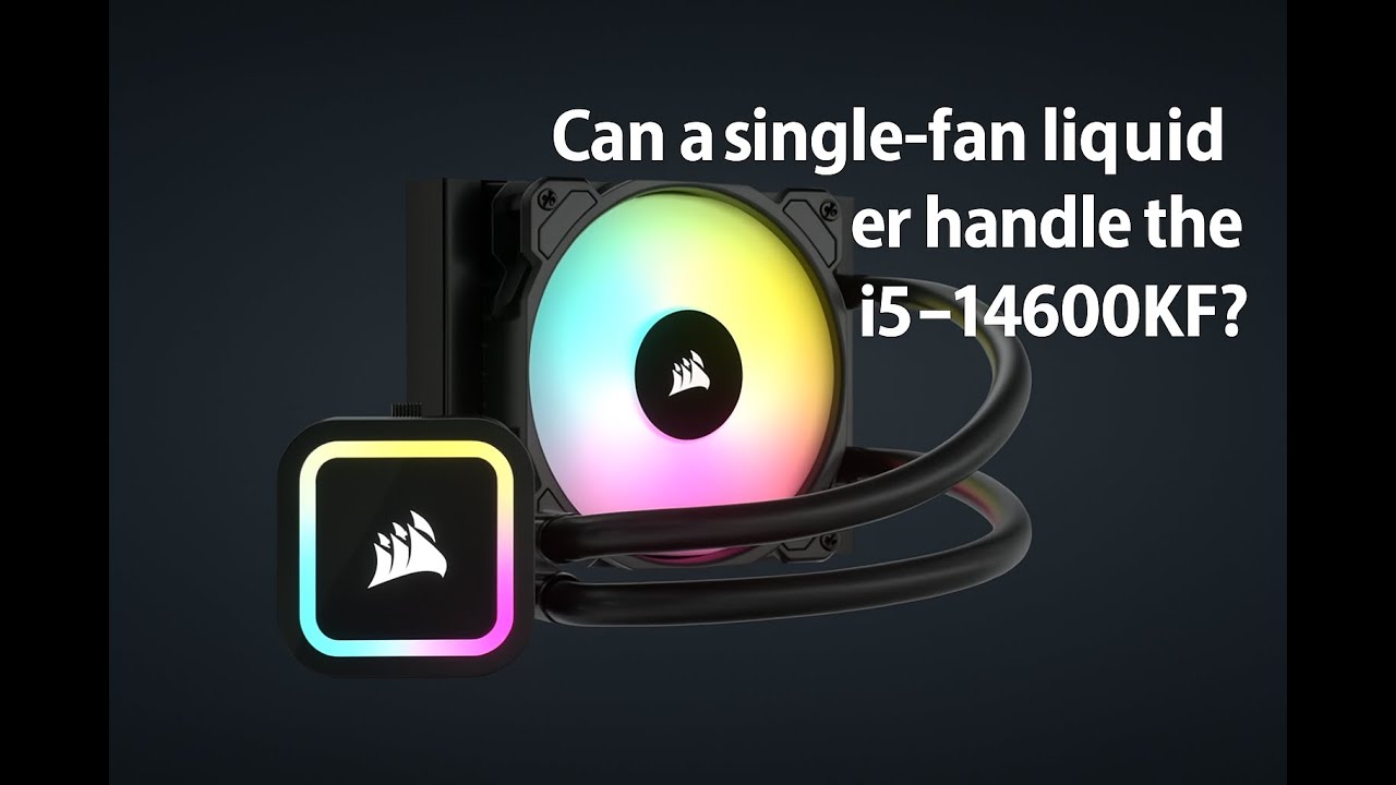 Corsair iCUE H60x RGB Elite - how well does it cool the i5-14600K? Tests in games and benchmarks